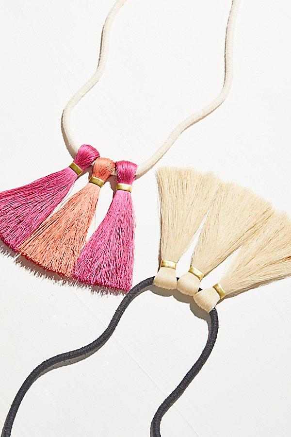 Empire Tassel Necklace By The Salt Empire At Free People