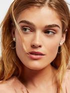 Opal Eye Front Facing Hoops By Five And Two At Free People