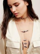 Free People Abalone Cove Layered Necklace