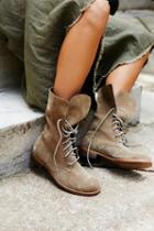 Peter Nappi Womens Rain Fall Lace Up Boot