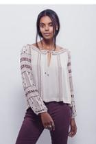 Free People Womens Jess Embellished Top