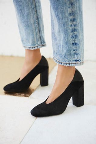 Fp Collection Womens Take Heart Block Heel