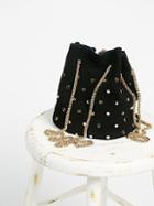 Free People Studded Suede Party Pouch