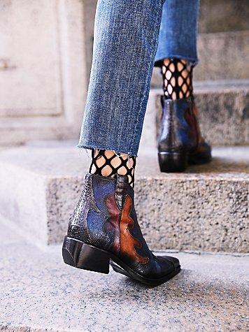 Diamante Crew Sock By Erika M. At Free People