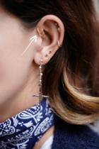 Maria Tash Womens Rose Gold Nose Ring