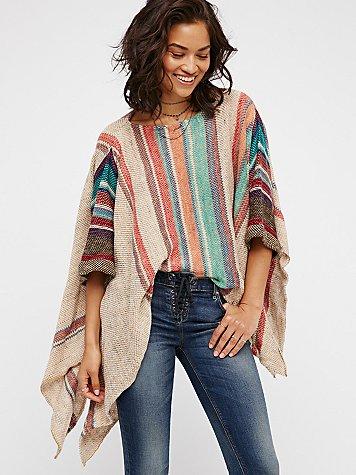 Free People Fressia Stripe Pullover
