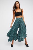 Floral Fields Maxi Culotte By Free People