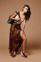 One By One Teaspoon Womens Le Tigre Wrap Maxi Skirt