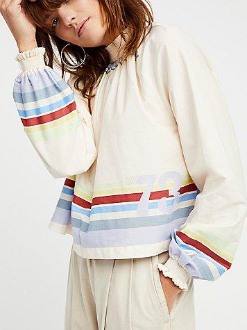 Nothing But A Smile Top By Free People