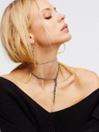 Chloe Delicate Chain Bolo By Free People