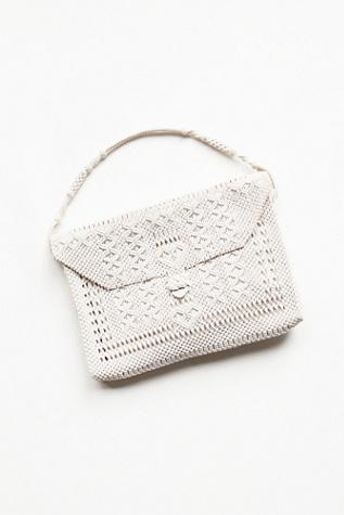 Vintage Loves Womens Fpv Macrame Clutch