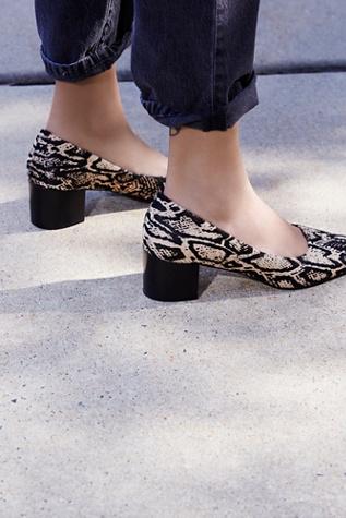 Free People Womens Frankie Block Heel
