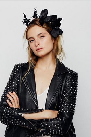 Rock N Rose Womens Cordelia Orchid Crown