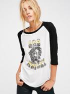 Daydreamer X Free People Bob Marley Baseball Tee