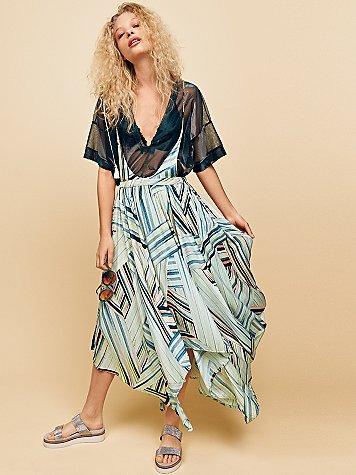 Free People Double Rainbow Jumper