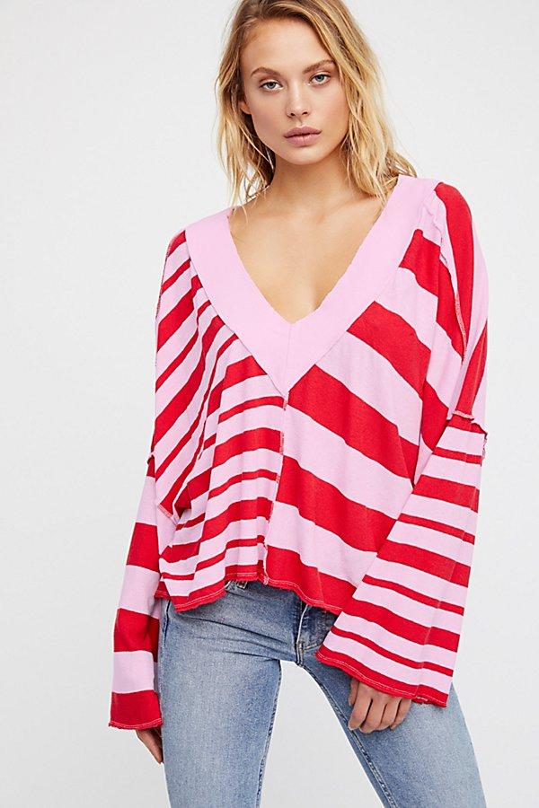 We The Free Line Up Tee At Free People