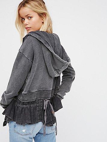 When Worlds Meet Hoodie By Free People
