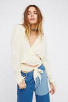 Sparrow Song Wrap Top By Free People