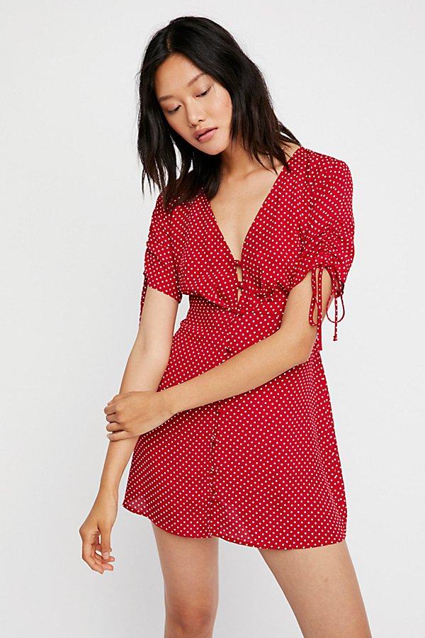 Button Up Mini Dress By For Love & Lemons At Free People