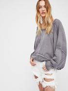Free People Back It Up Pullover
