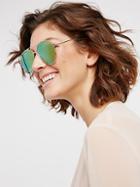 Free People Bright Eyes Oversized Aviator