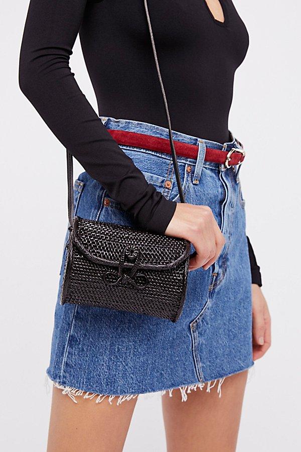 Dewi Wicker Crossbody By Free People