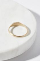 Vanessa Lianne Jewelry Womens 14k P.diamond Signet Ring