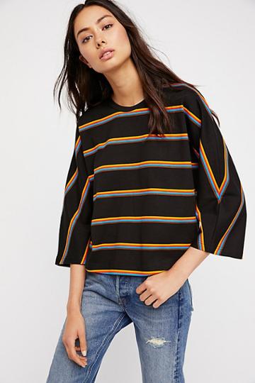 Brenda Striped Tee By Publish Hers At Free People