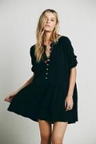 Fp Beach Womens Button Up Dress