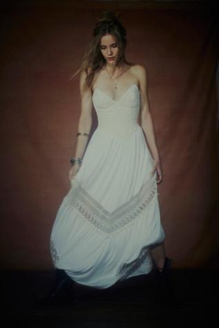 Jen's Pirate Booty For Free People Womens Limited Edition Babe Strapless Maxi