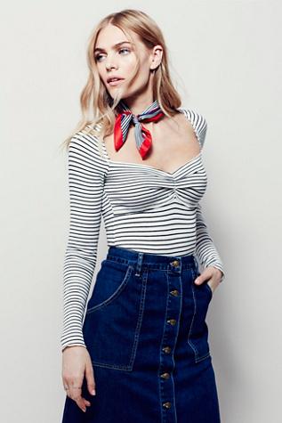 Free People Womens Sugar And Spice Tee