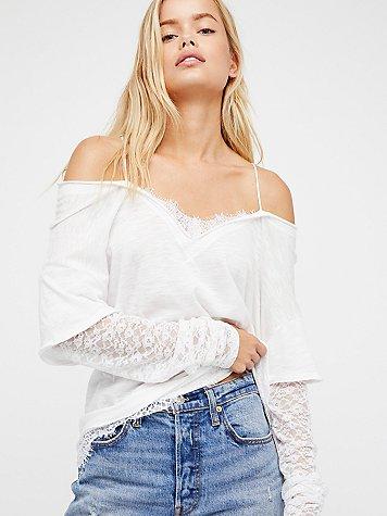 We The Free Salena Lace Two-fer At Free People
