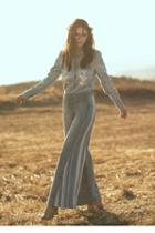 Free People Womens Sea To Sea Indigo Flare