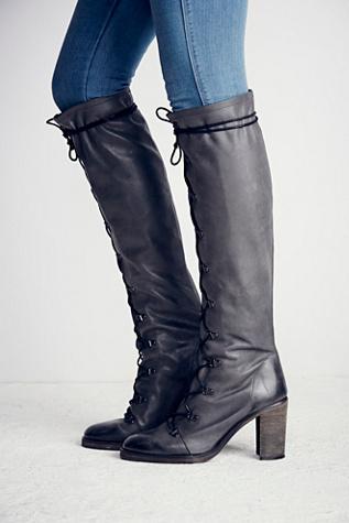Fp Collection Womens Memphis Lace Up Boot