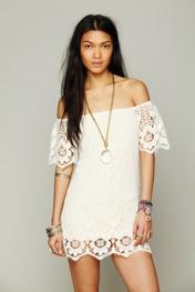 Jen's Pirate Booty Womens Off The Shoulder Truth Dress