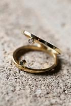 Zoe Chicco X Free People Womens Floating Diamond Ring