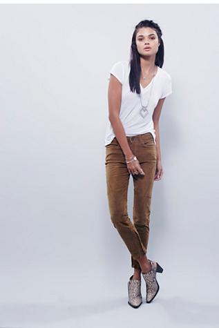 Free People Womens Gavin Cord Skinny