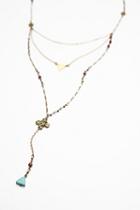 Fp Collection Womens Double Layer Rosary