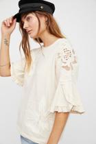 We The Free Black Rose Top At Free People