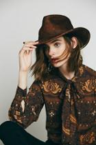 Adora By Sun 'n' Sand Womens Distressed Western Hat