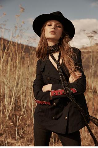 Free People Womens #9 Blazer