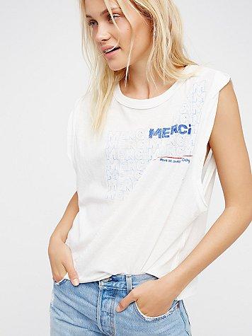 We The Free Merci Tee At Free People