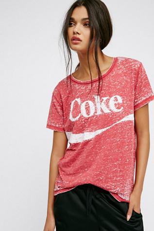 Coke Tee By Chaser At Free People