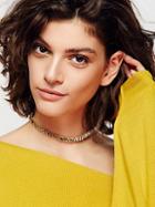 Free People Baguette Stone Choker