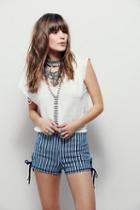 Free People Womens To Be Loved High Rise Short