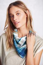 Jean Shop Womens Shibori Hand Dyed Bandana