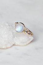 Misa Jewelry Womens Moro Moonstone X Diamond