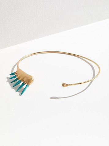 Cassiopeia Raw Quartz Choker By Bohobo Collective At Free People