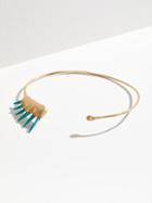 Cassiopeia Raw Quartz Choker By Bohobo Collective At Free People