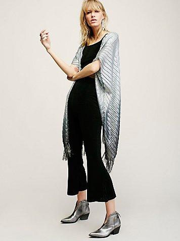 Free People Ombre Shimmer Kimono